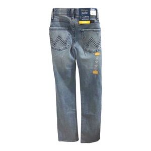 Wrangler willow ultimate‎ cowgirl riding long inseam blue jeans size 0x36 new